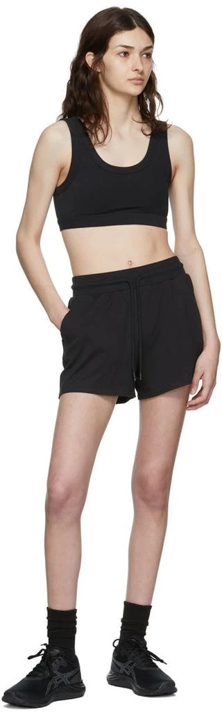 商品Alo|Black Polyester Sport Shorts,价格¥441,第4张图片详细描述