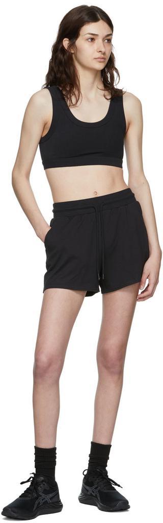 商品Alo|Black Polyester Sport Shorts,价格¥622,第6张图片详细描述