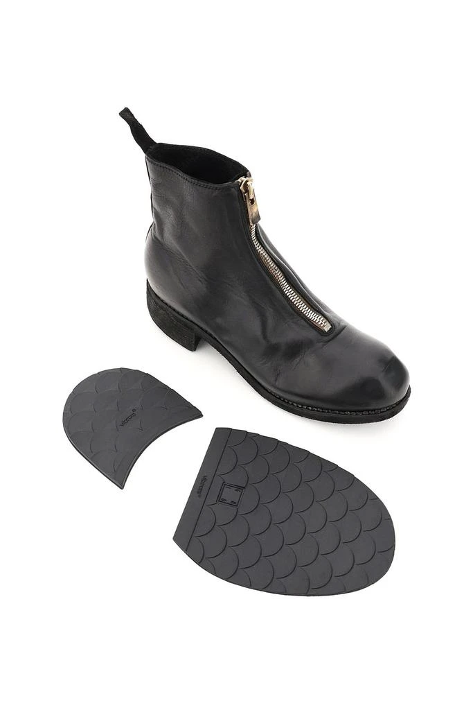 商品guidi|FRONT ZIP LEATHER ANKLE BOOTS,价格¥9485,第4张图片详细描述