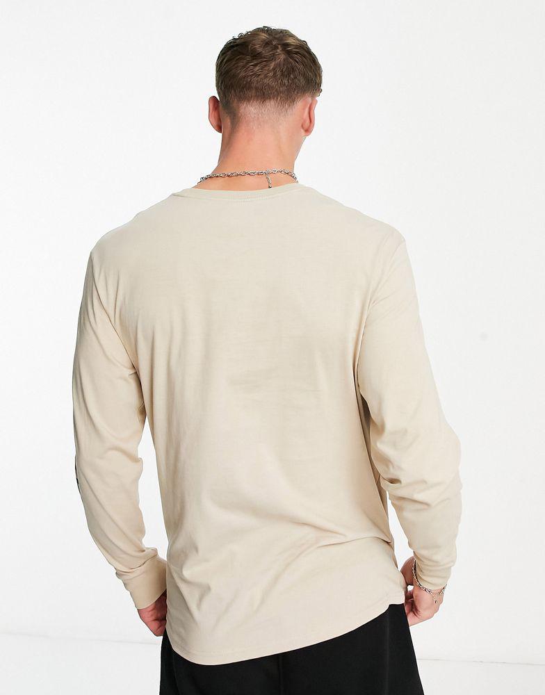 Columbia North Cascades sleeve print long sleeve t-shirt in stone商品第2张图片规格展示