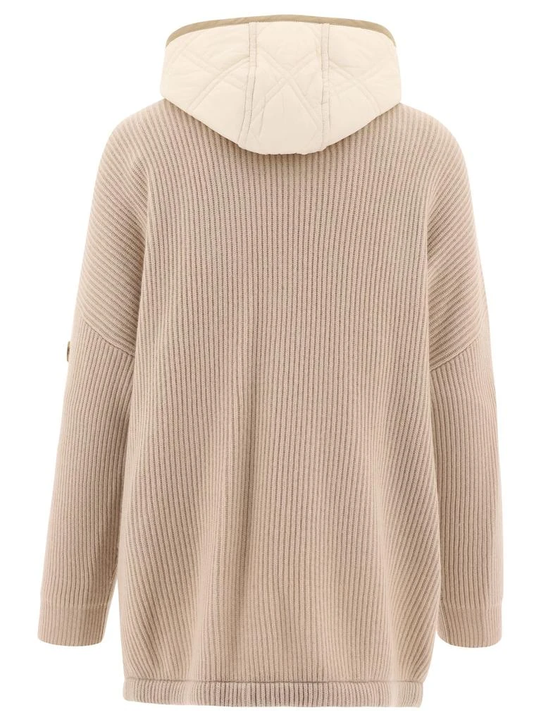 商品Brunello Cucinelli|Down jacket in ribbed tricot,价格¥30345,第2张图片详细描述