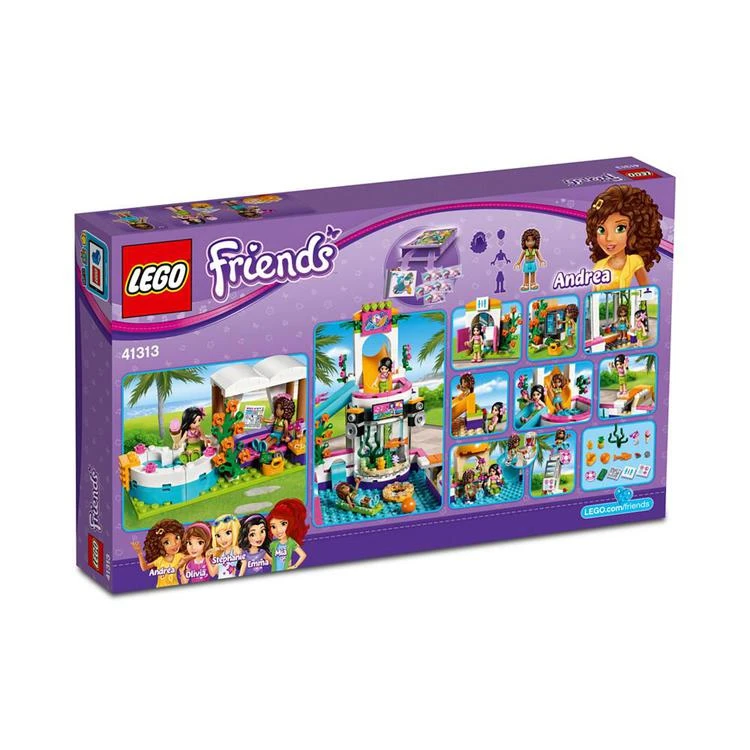 商品LEGO|589-Pc. Friends Heartlake Summer Pool,价格¥374,第2张图片详细描述