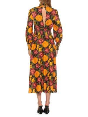 Beatrice Floral Midi Dress商品第2张图片规格展示