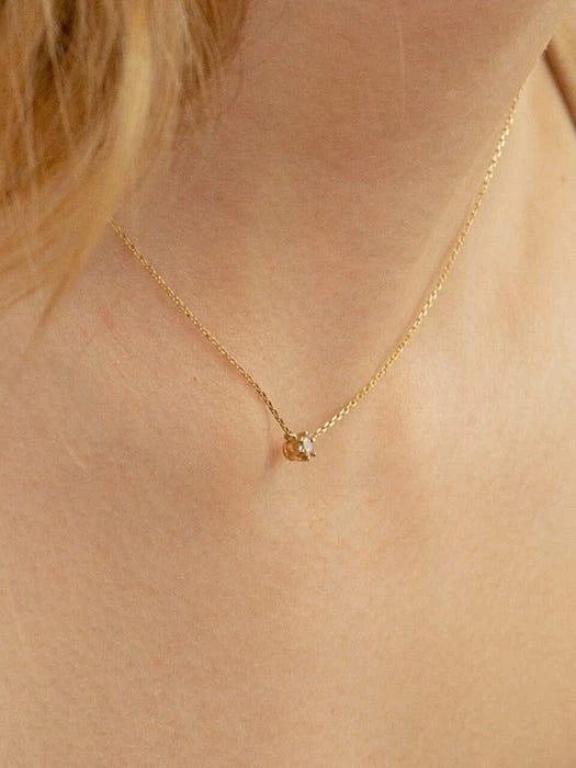 商品LUNNE|14k Diamond 1 ct Necklace,价格¥1760,第5张图片详细描述