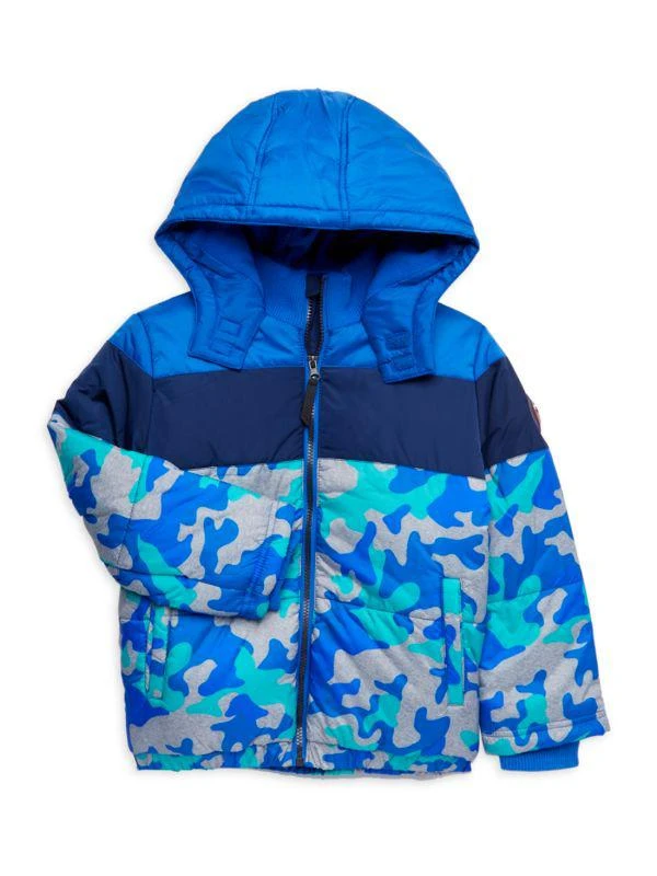 商品Andy & Evan|Little Boy's Camo Puffer Jacket,价格¥422,第1张图片