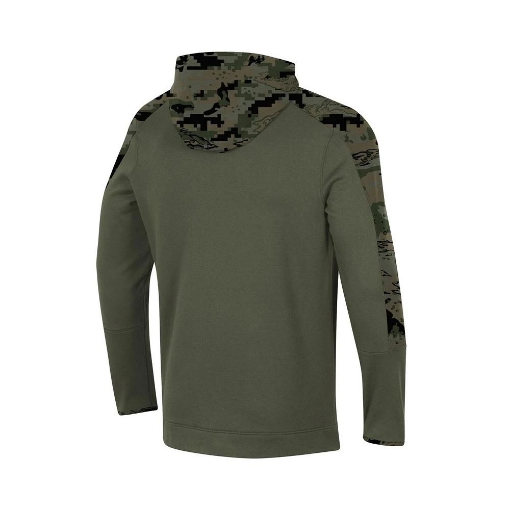商品Under Armour|Men's Olive South Carolina Gamecocks Freedom Pullover Hoodie,价格¥853,第2张图片详细描述