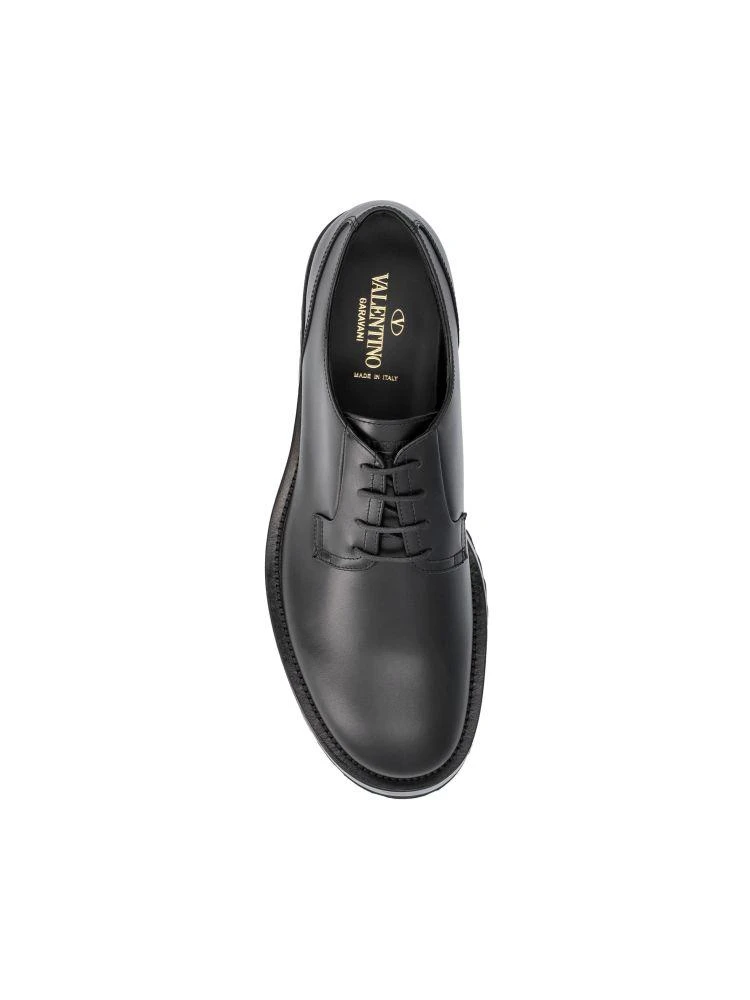 商品Valentino|Valentino garavani men's black other materials lace up shoes,价格¥7395,第4张图片详细描述
