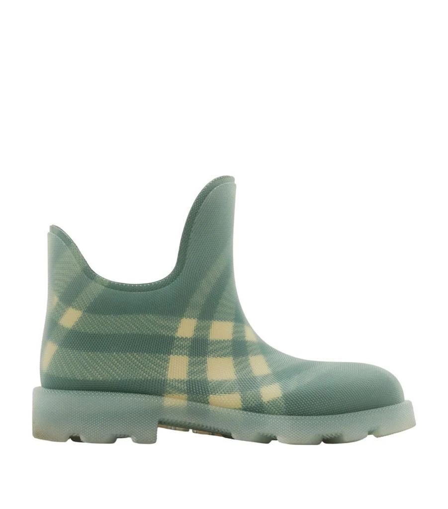 商品Burberry|Check Marsh Rain Boots,价格¥7038,第1张图片