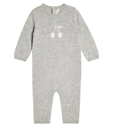 商品Bonpoint|Baby intarsia cashmere bodysuit,价格¥2759,第1张图片