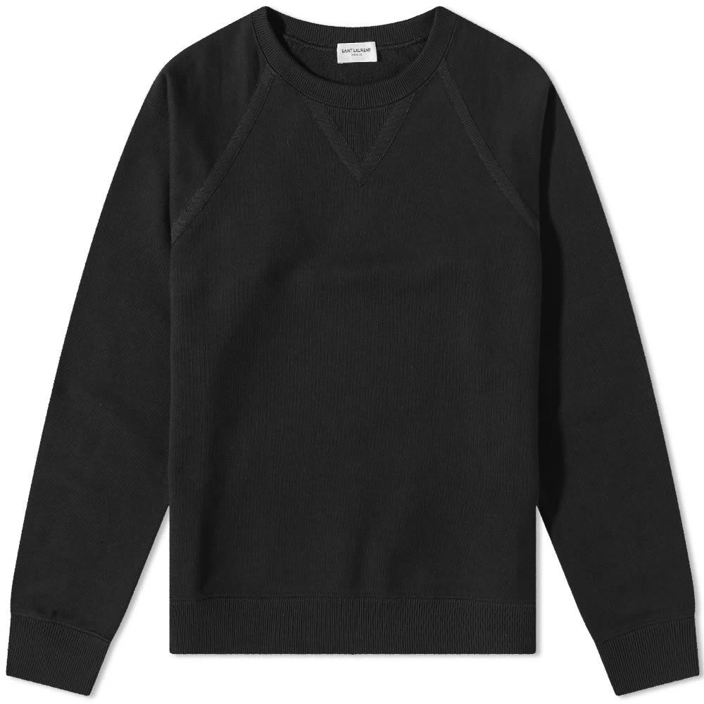 商品Yves Saint Laurent|Saint Laurent Raglan Washed Sweat,价格¥4602,第1张图片