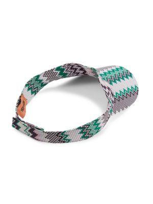 Adjustable Chevron-Woven Visor商品第2张图片规格展示