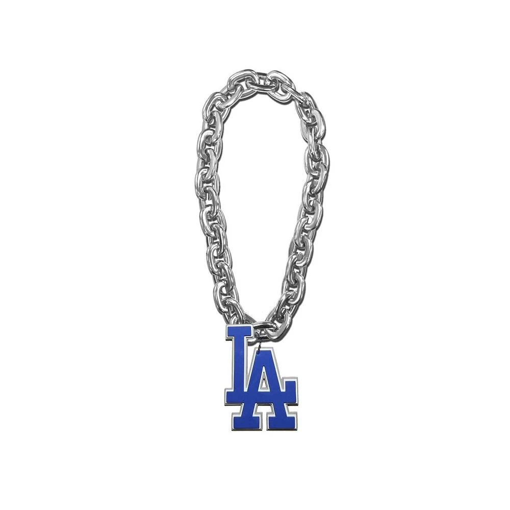 商品FanFave|Men's and Women's Silver Los Angeles Dodgers Team Logo Fan Chain,价格¥262,第1张图片