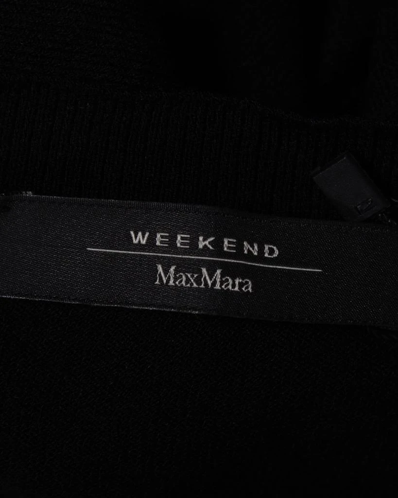 商品[二手商品] Weekend Max Mara|Max Mara Weekend Cropped Cardigan in Black Viscose,价格¥1230,第4张图片详细描述