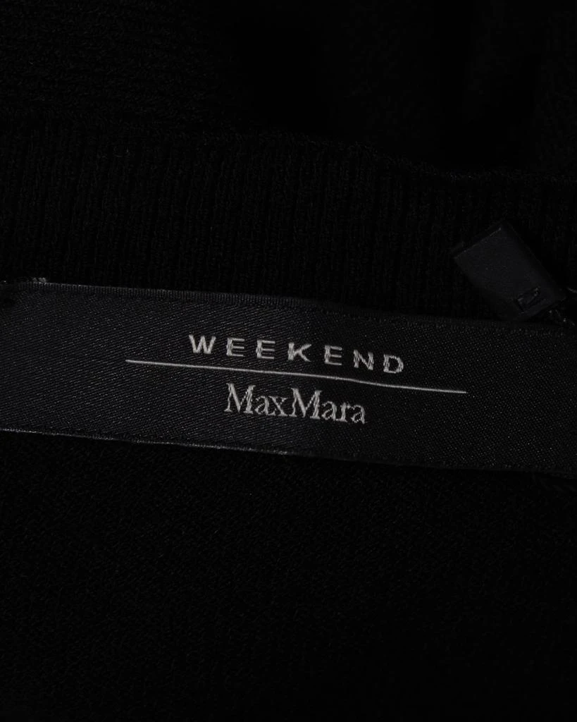 商品[二手商品] Weekend Max Mara|Max Mara Weekend Cropped Cardigan in Black Viscose,价格¥1193,第4张图片详细描述