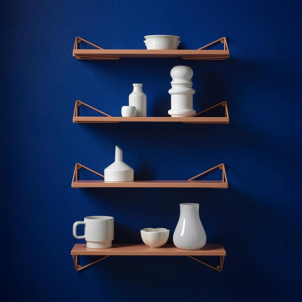 商品Maze Interior|Maze Interior Pythagoras XS Shelf & Brackets - Oak & Brass,价格¥430,第3张图片详细描述