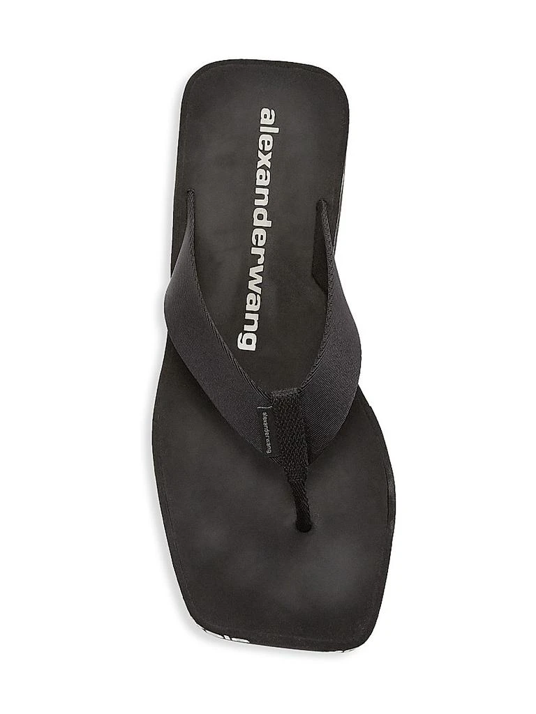 商品Alexander Wang|AW Thong Wedge Mules,价格¥1374,第5张图片详细描述