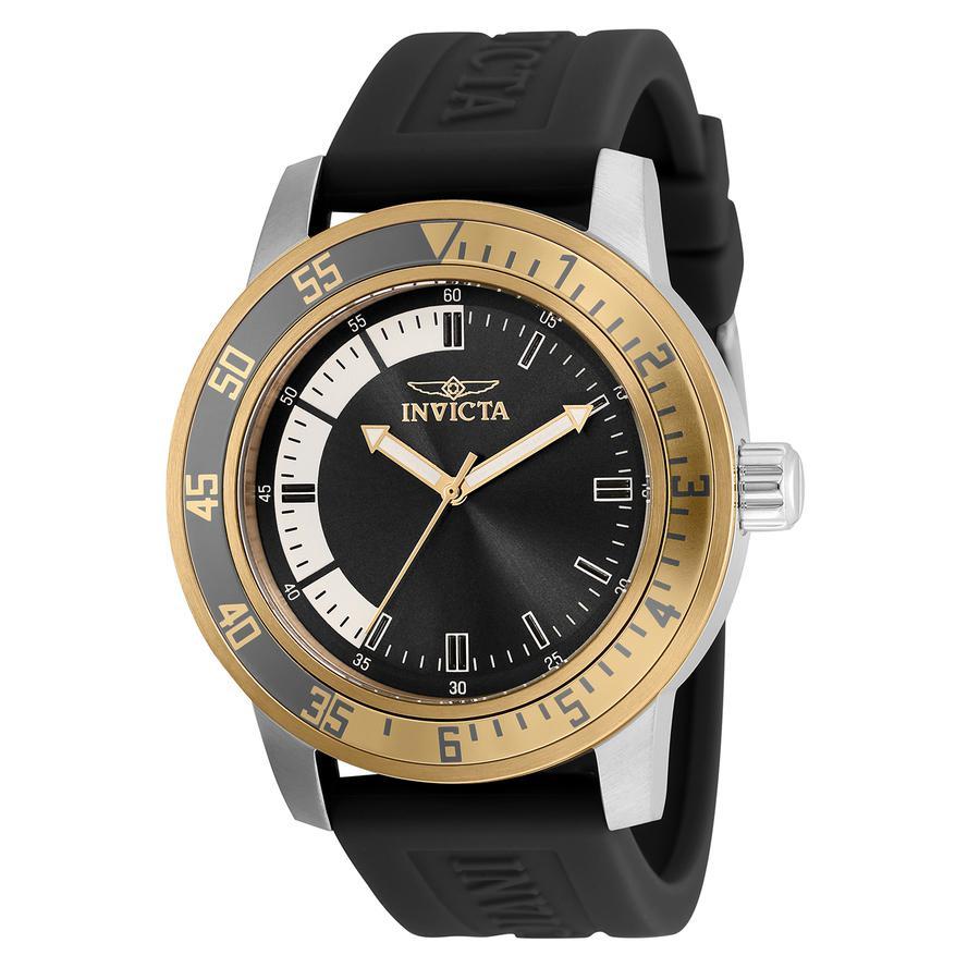 商品Invicta|Invicta Specialty Quartz Black Dial Mens Watch 35681,价格¥330,第1张图片