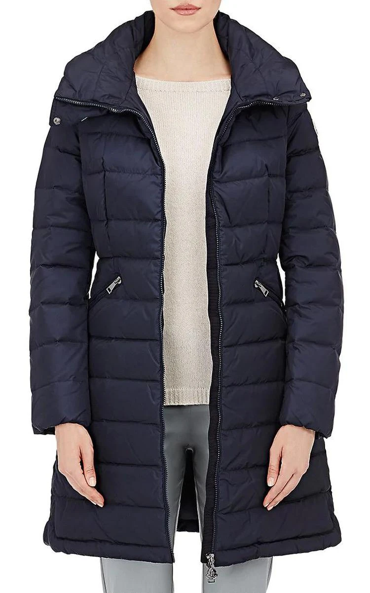 商品Moncler|Down-Quilted Flammette Coat,价格¥9685,第5张图片详细描述