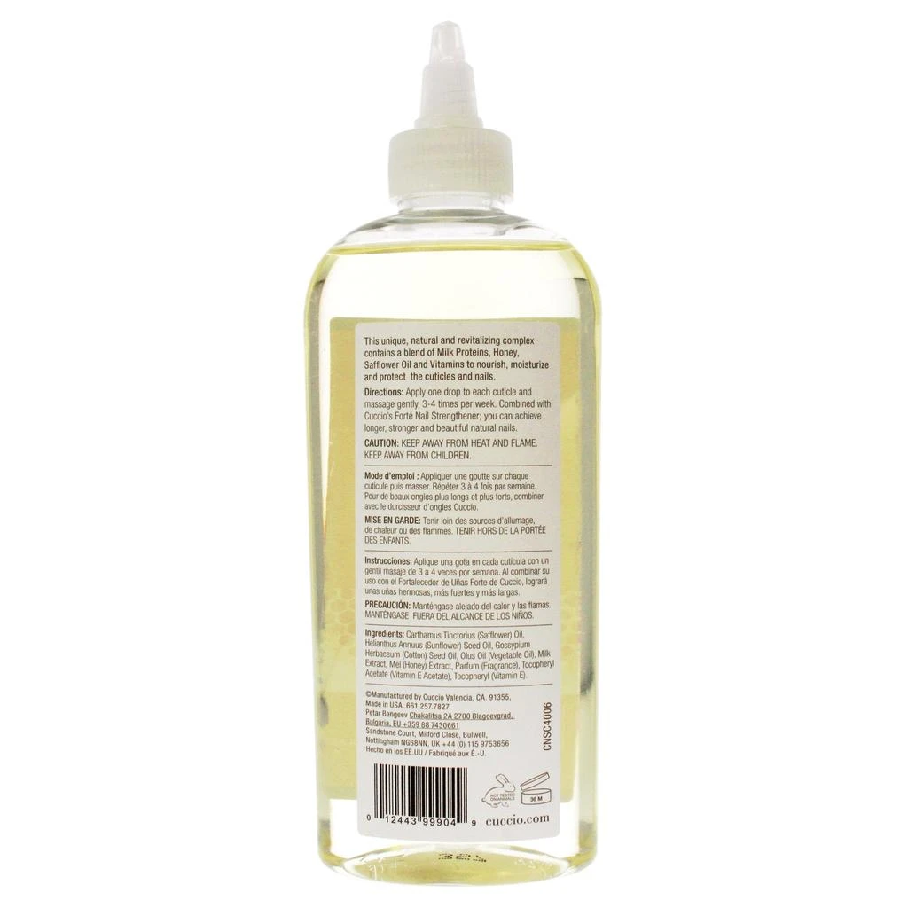 商品Cuccio Naturale|Cuticle Revitalizing Oil - Milk and Honey Manicure by Cuccio Naturale for Unisex - 8 oz Oil,价格¥211,第2张图片详细描述