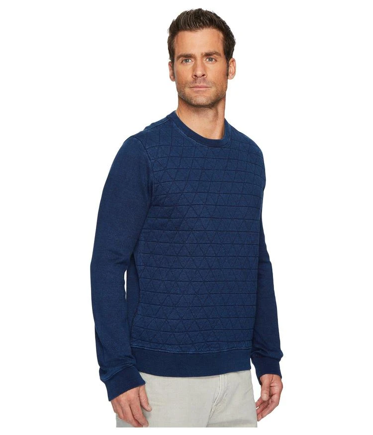 商品Lucky Brand|Quilted Crew Neck Sweatshirt,价格¥207,第4张图片详细描述