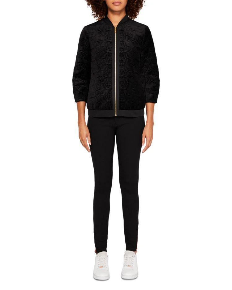 商品Ted Baker London|Bartel Quilted Velvet Bomber Jacket,价格¥1288,第3张图片详细描述