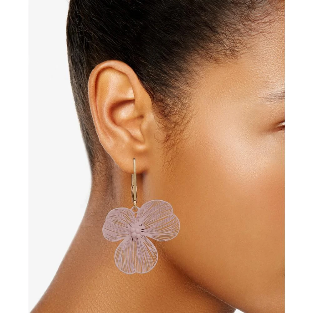 商品Lonna & Lilly|Gold-Tone Color Artistic Flower Drop Earrings,价格¥179,第2张图片详细描述