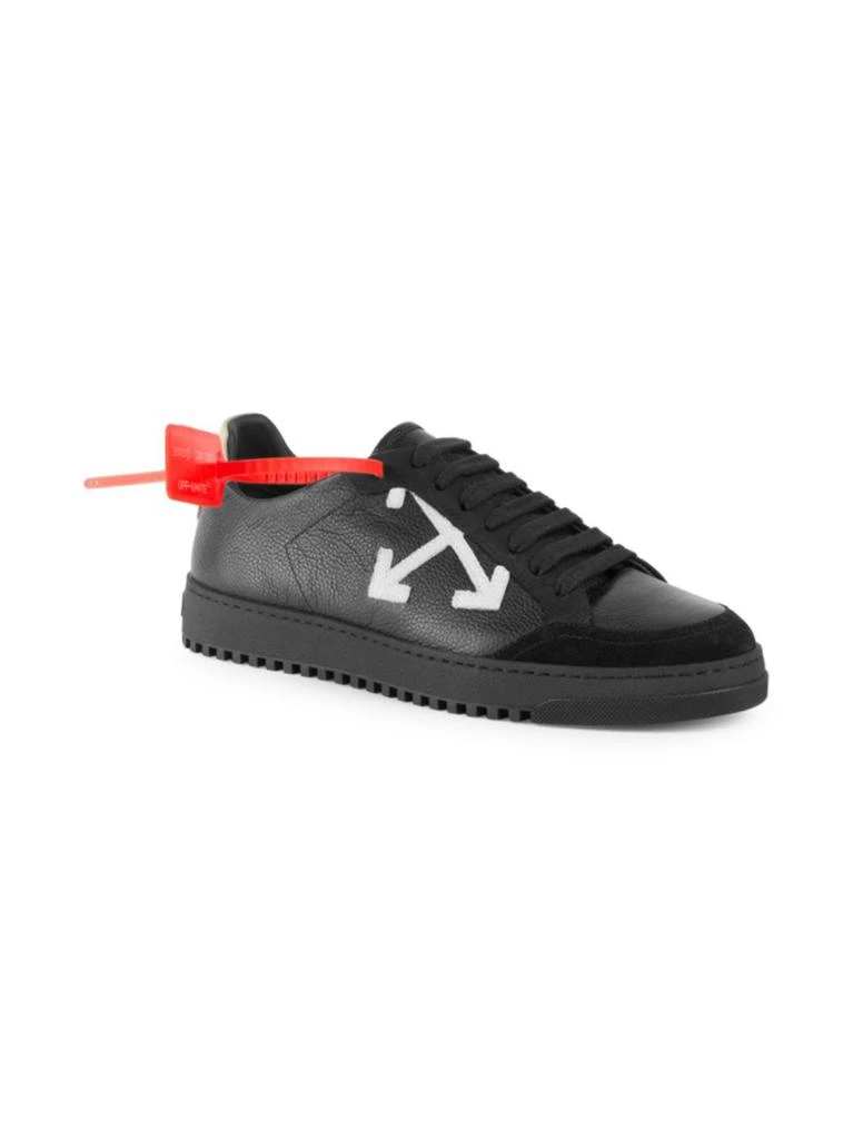 商品Off-White|Arrow Low-Top Leather Sneakers,价格¥1873,第2张图片详细描述