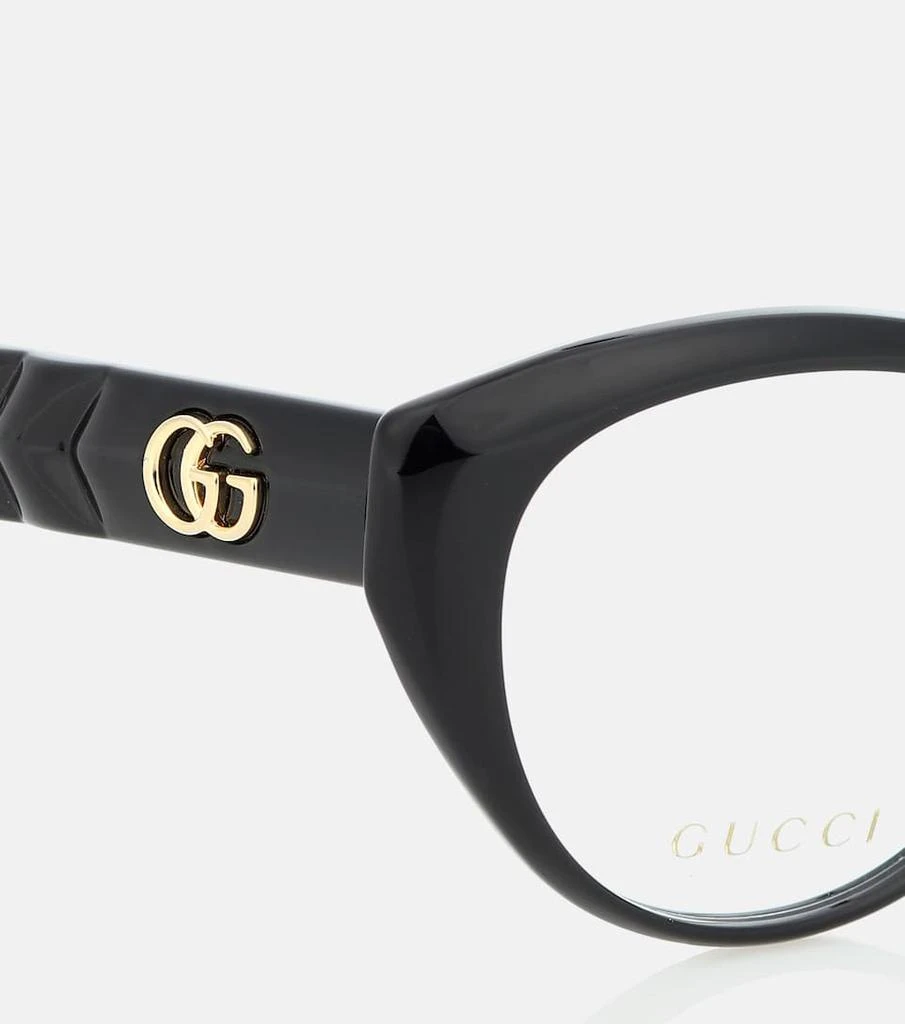 商品Gucci|猫眼眼镜,价格¥3118,第2张图片详细描述