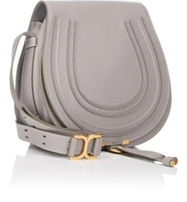 商品Chloé|Marcie Crossbody Saddle Bag,价格¥11079,第3张图片详细描述