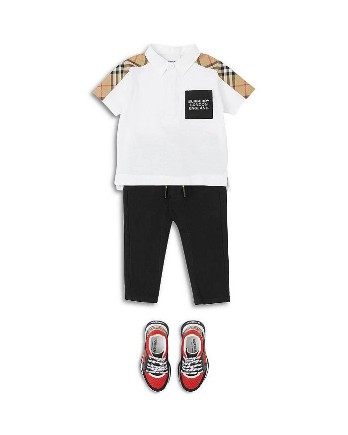 商品Burberry|Unisex Check Trim Polo Shirt - Baby,价格¥733,第5张图片详细描述