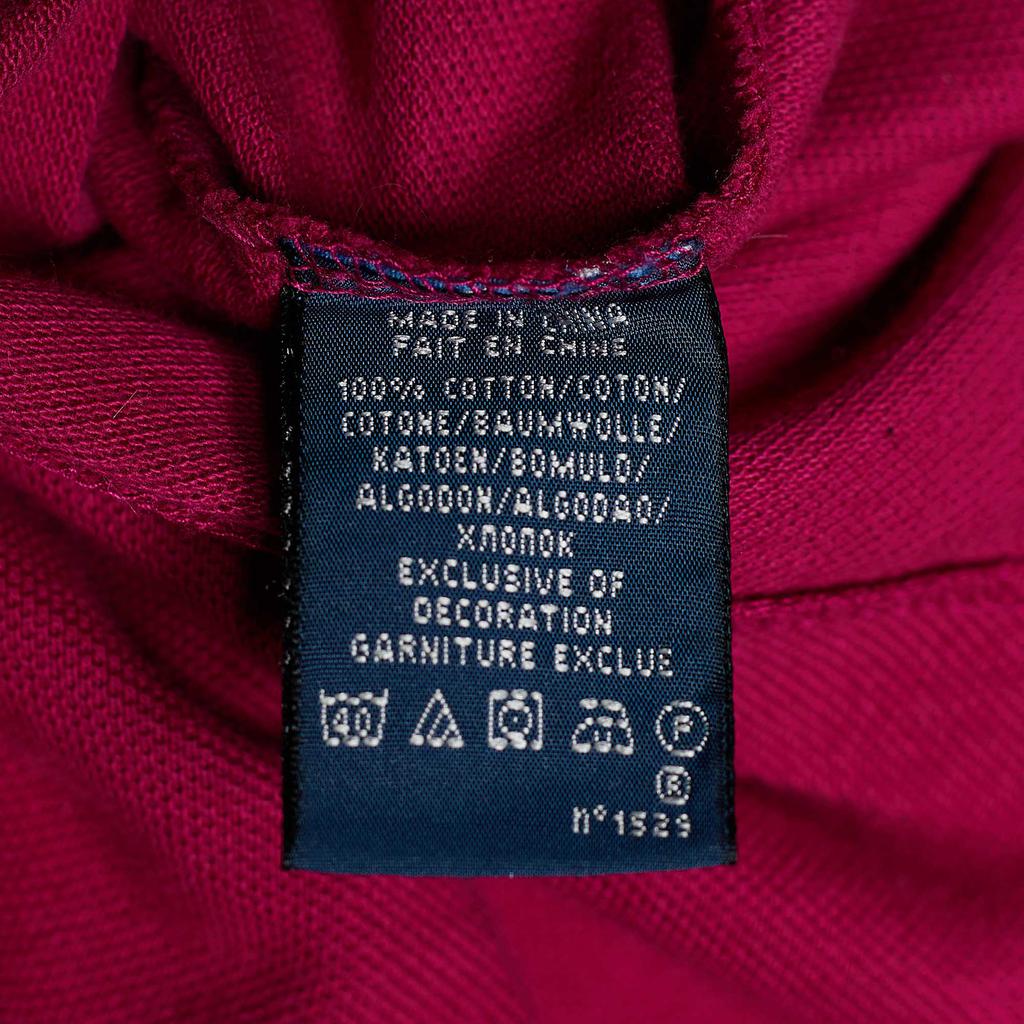 Ralph Lauren Pink Logo Embroidered Cotton Pique Polo T-Shirt S商品第5张图片规格展示