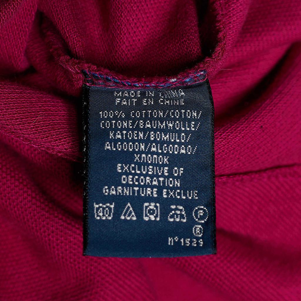 商品[二手商品] Ralph Lauren|Ralph Lauren Pink Logo Embroidered Cotton Pique Polo T-Shirt S,价格¥1531,第7张图片详细描述