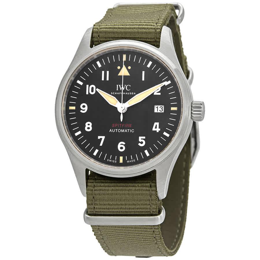 Pilot Spitfire Automatic Black Dial Mens Watch IW326801商品第1张图片规格展示