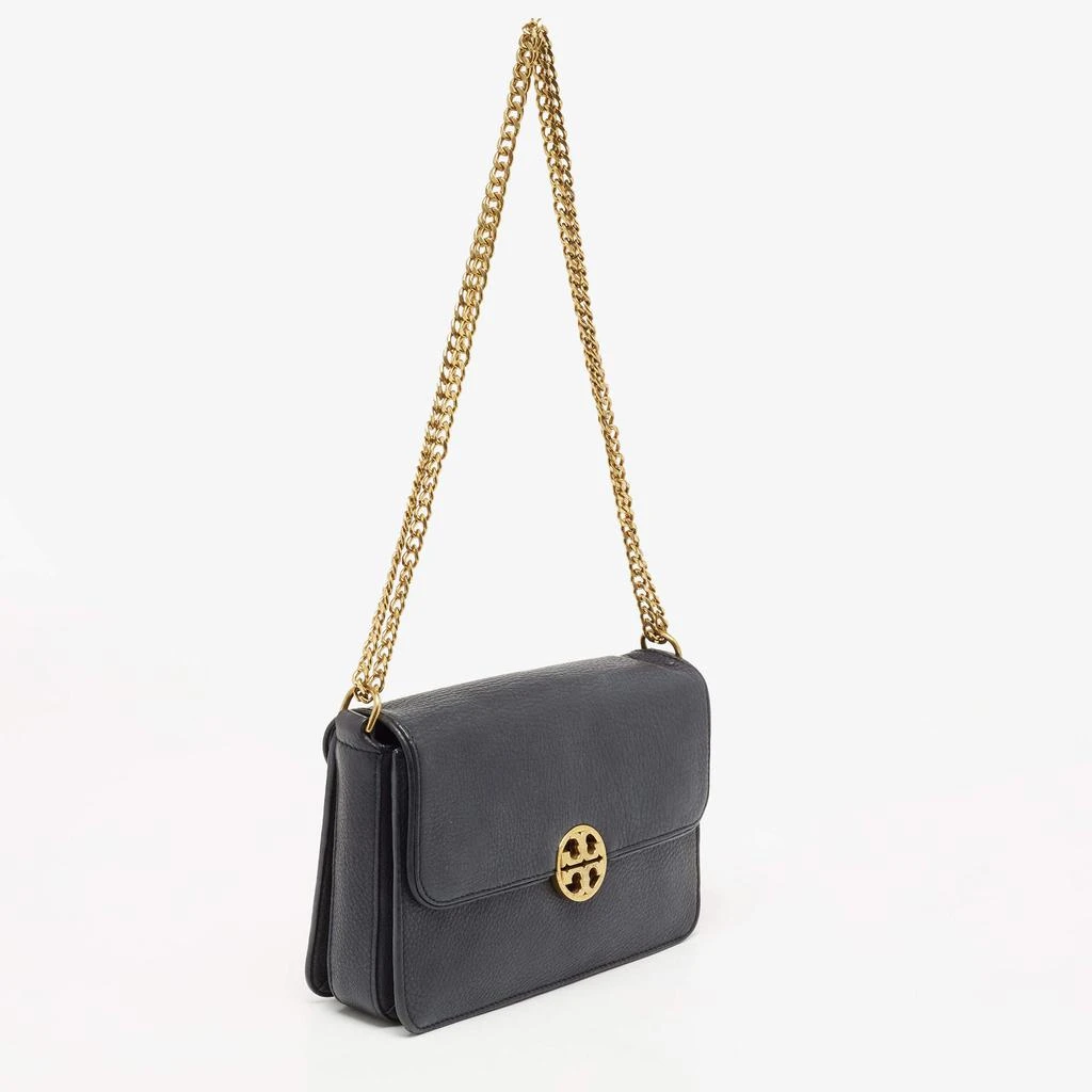 商品[二手商品] Tory Burch|Tory Burch Black Leather Chelsea Chain Shoulder Bag,价格¥1123,第3张图片详细描述