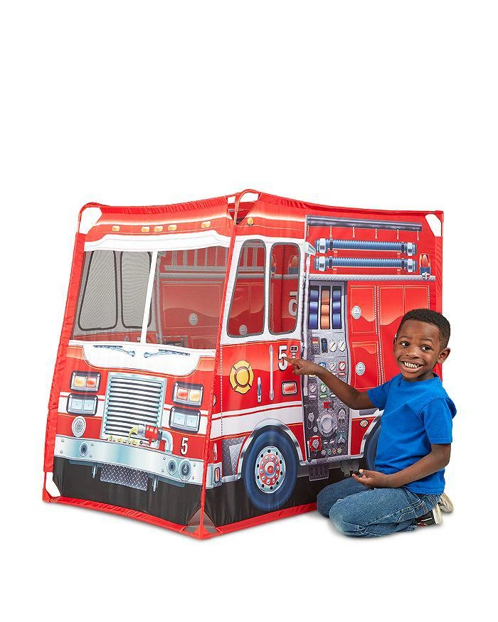 商品Melissa & Doug|Fire Truck Play Tent - Ages 3+,价格¥487,第2张图片详细描述