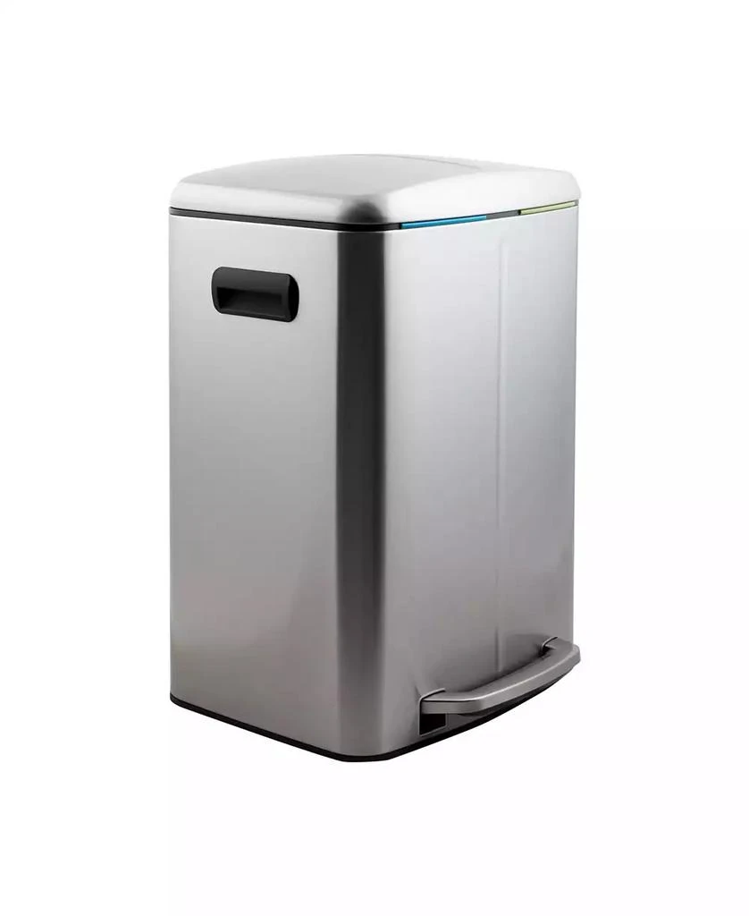 商品Organize it All|40 Liter Dual Compartment Recycling Bin,价格¥1553,第1张图片