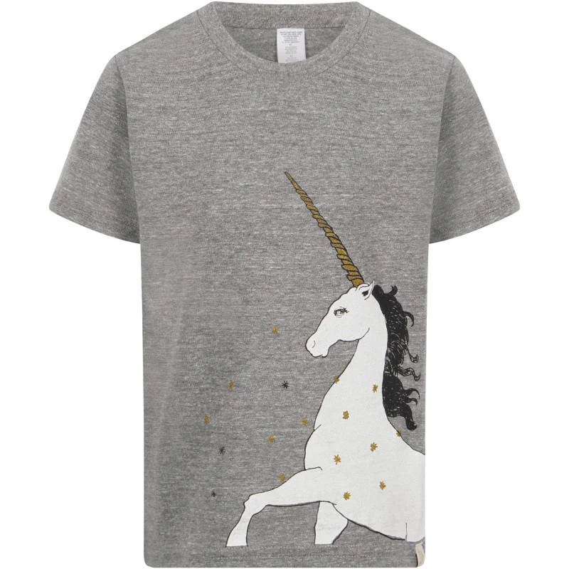 商品Atsuyo et Akiko|Unicorn print t shirt in grey,价格¥383,第1张图片