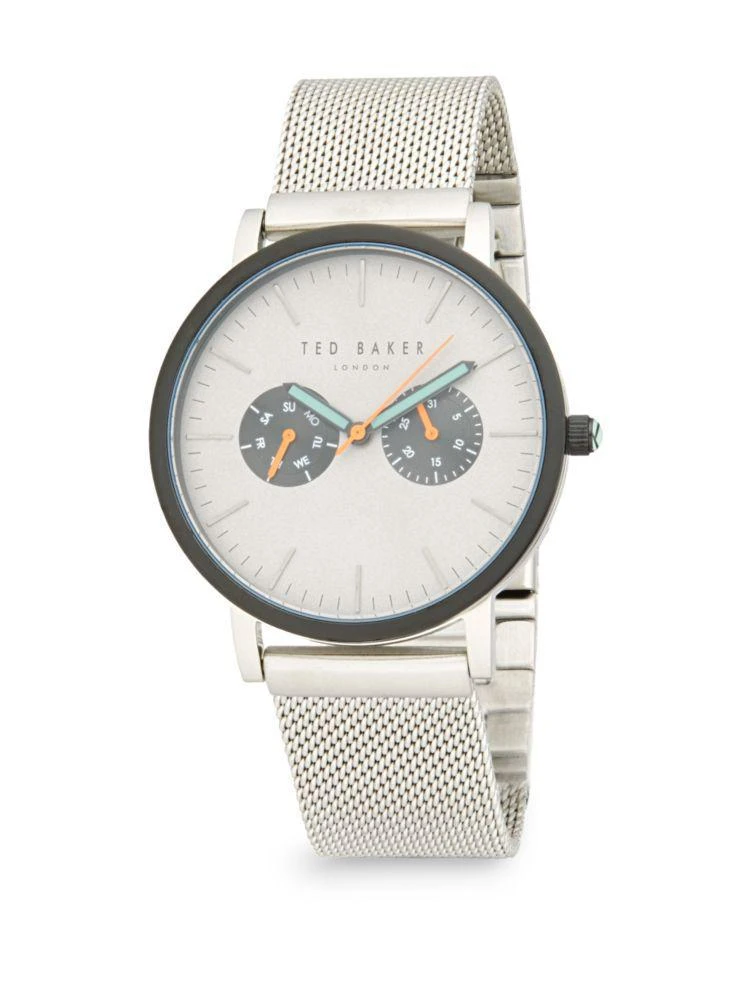 商品Ted Baker London|Crystal-Faced Stainless Steel Analog Watch,价格¥694,第1张图片