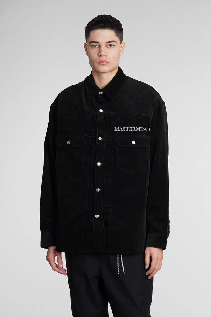 商品mastermind WORLD|MASTERMIND WORLD Shirt In Black Cotton,价格¥6156,第1张图片