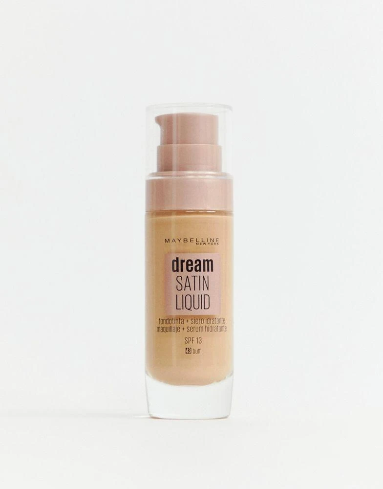 商品Maybelline|Maybelline Dream Radiant Liquid Hydrating Foundation,价格¥99,第5张图片详细描述