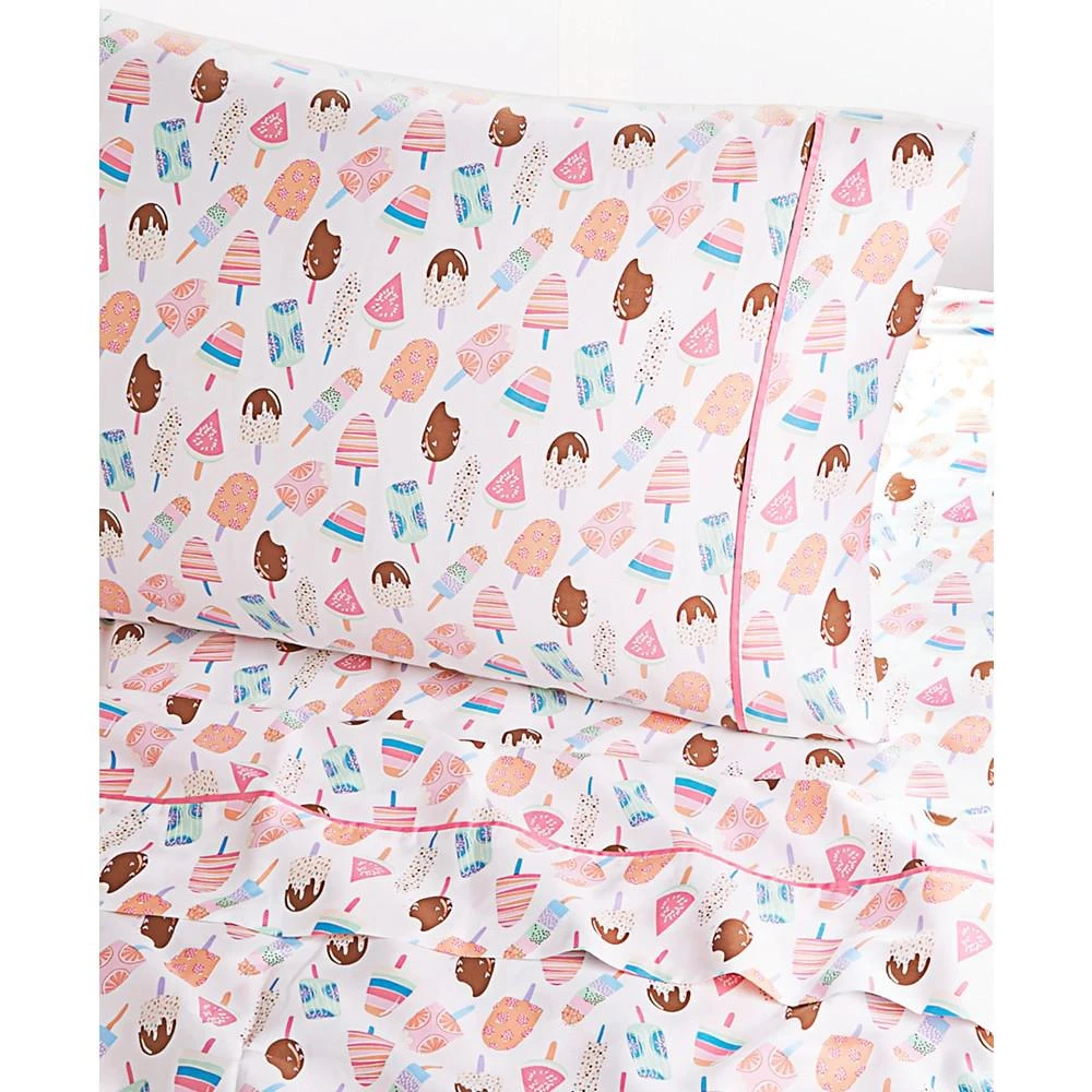 商品Charter Club|Popsicle 250-Thread Count Cotton 3-Pc. Sheet Set, Twin, Created for Macy's,价格¥151,第3张图片详细描述