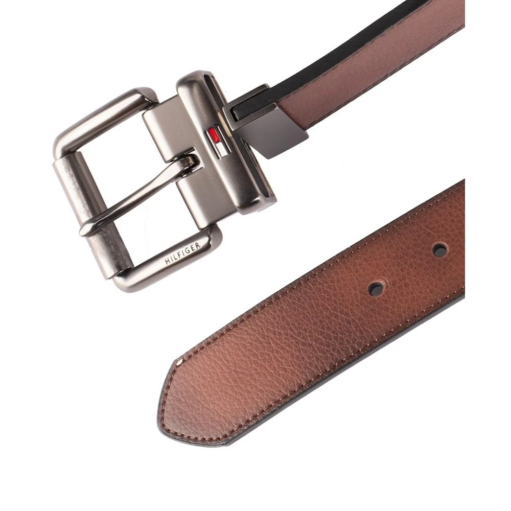 商品Tommy Hilfiger|Men’s Two-In-One Reversible Casual Matte and Pebbled Belt,价格¥415,第3张图片详细描述