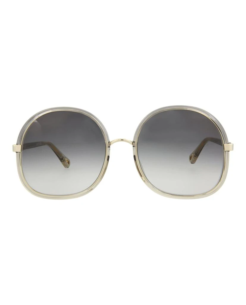 商品Chloé|Chloe Round-Frame Injection Sunglasses,价格¥1428,第1张图片