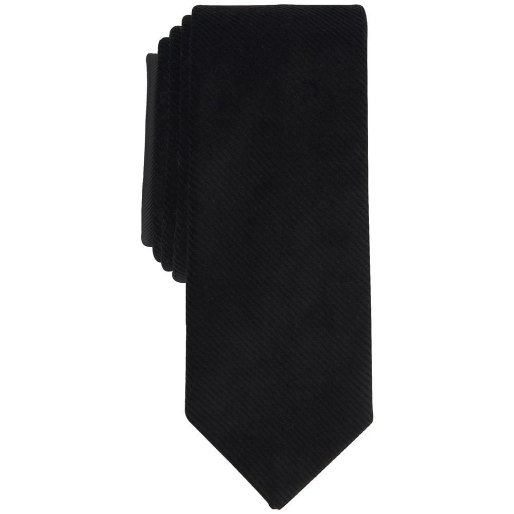 商品Bar III|Men's Skinny Corduroy Tie, Created for Macy's,价格¥221,第1张图片