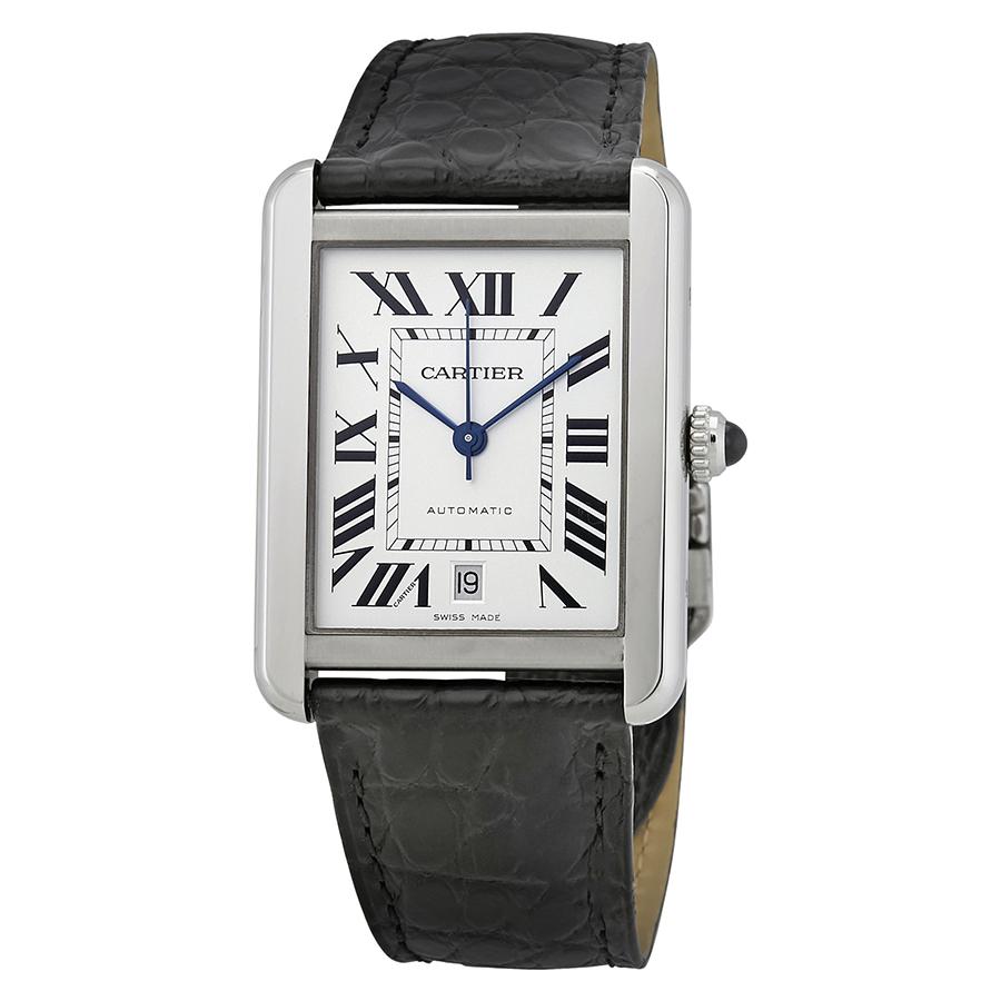 Pre-owned Cartier Tank Solo Automatic Mens Watch W5200027商品第1张图片规格展示