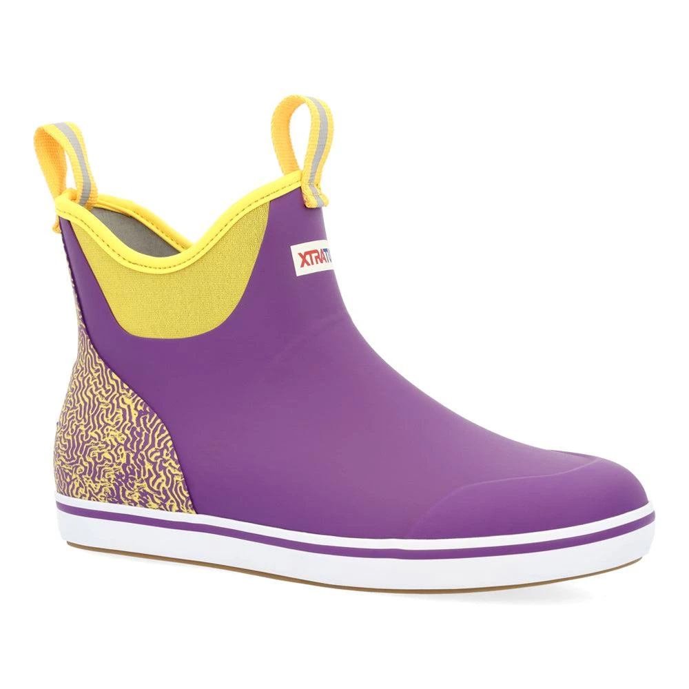 商品Xtratuf|Tailgate Ankle Deck Round Toe Pull On Rain Boots,价格¥782,第2张图片详细描述