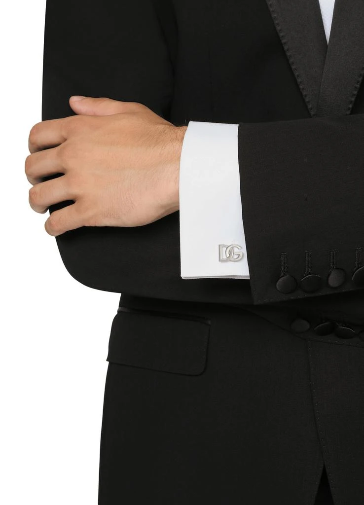 商品Dolce & Gabbana|Cufflinks with DG logo,价格¥2597,第2张图片详细描述