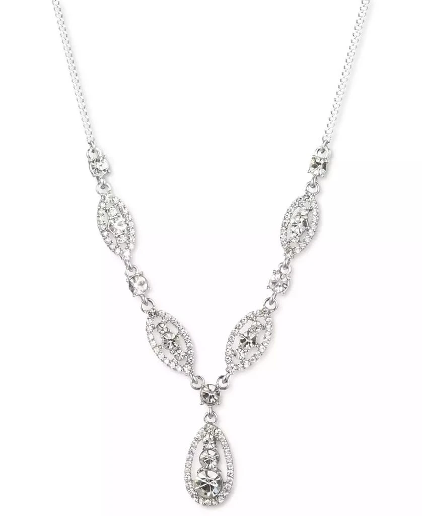 商品Givenchy|Crystal Trio Lariat Necklace, 16" + 3" extender,价格¥357,第1张图片