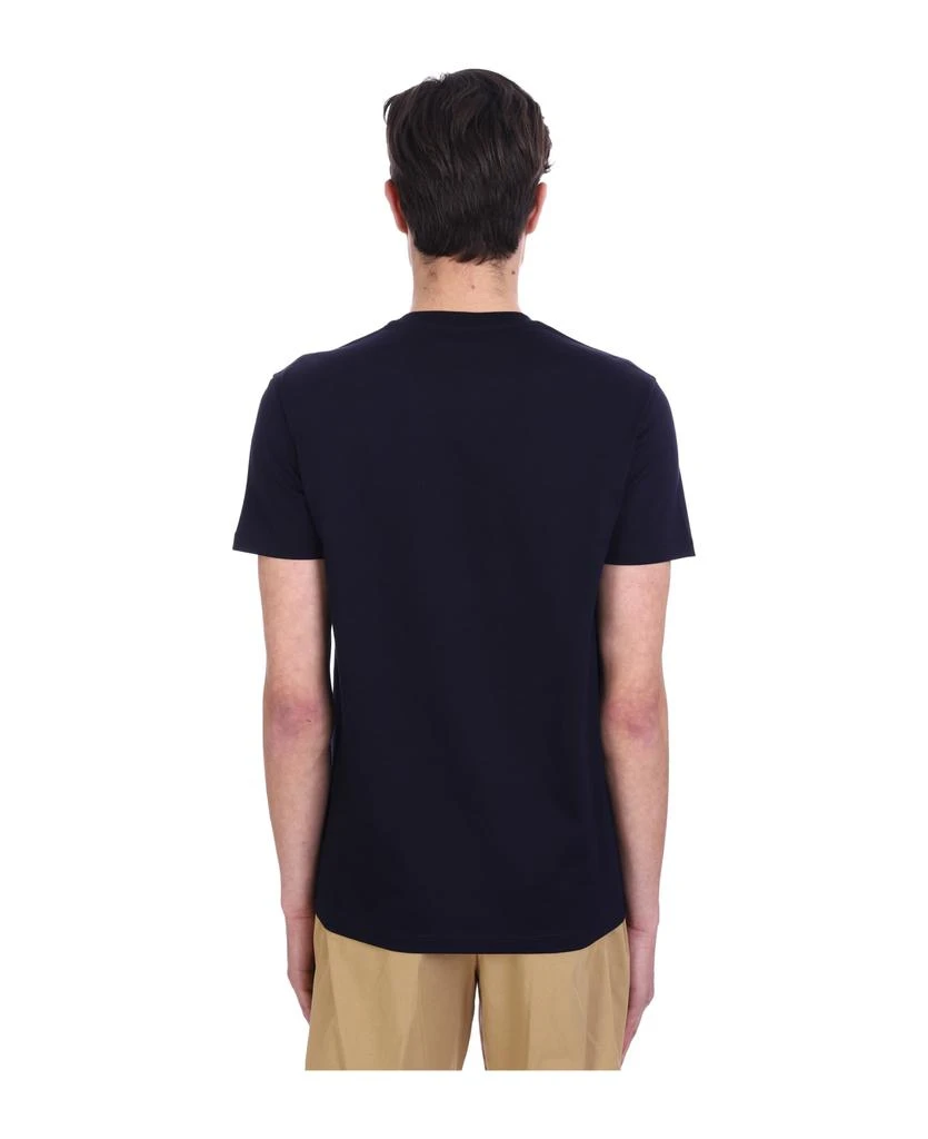 商品BALLANTYNE|T-shirt In Blue Cotton,价格¥1106,第3张图片详细描述