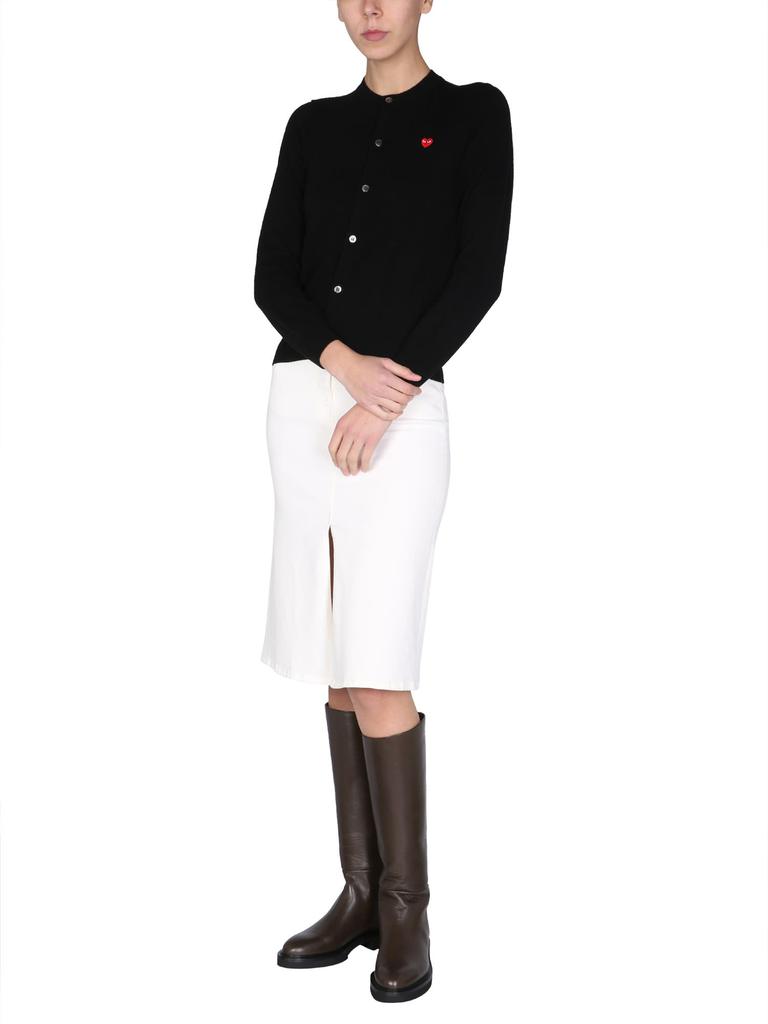 Comme des Garçons Play Jersey With Logo Patch商品第2张图片规格展示